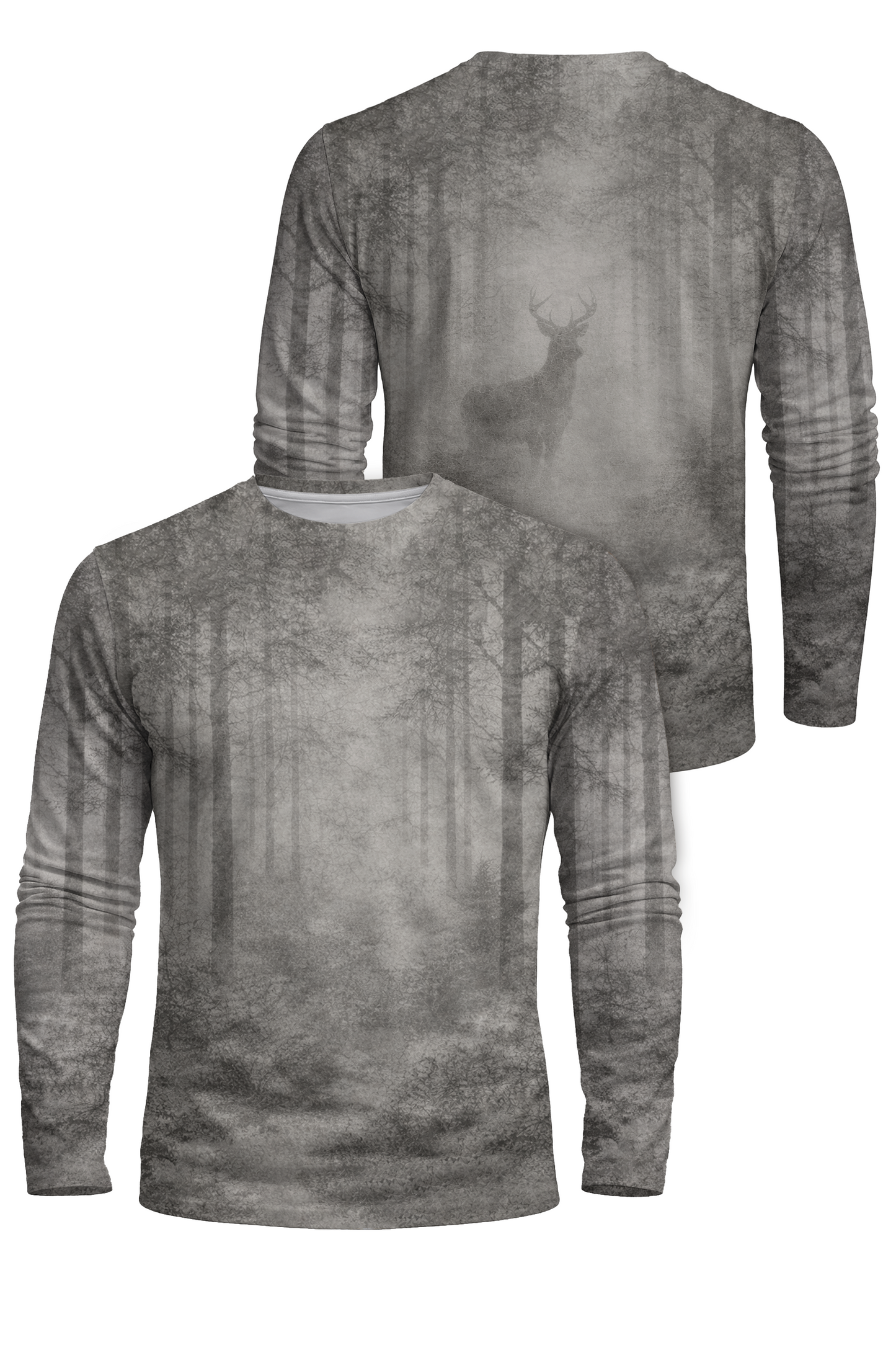 Performance Hunting Long Sleeve - Foggy Forest Buck - FF1F