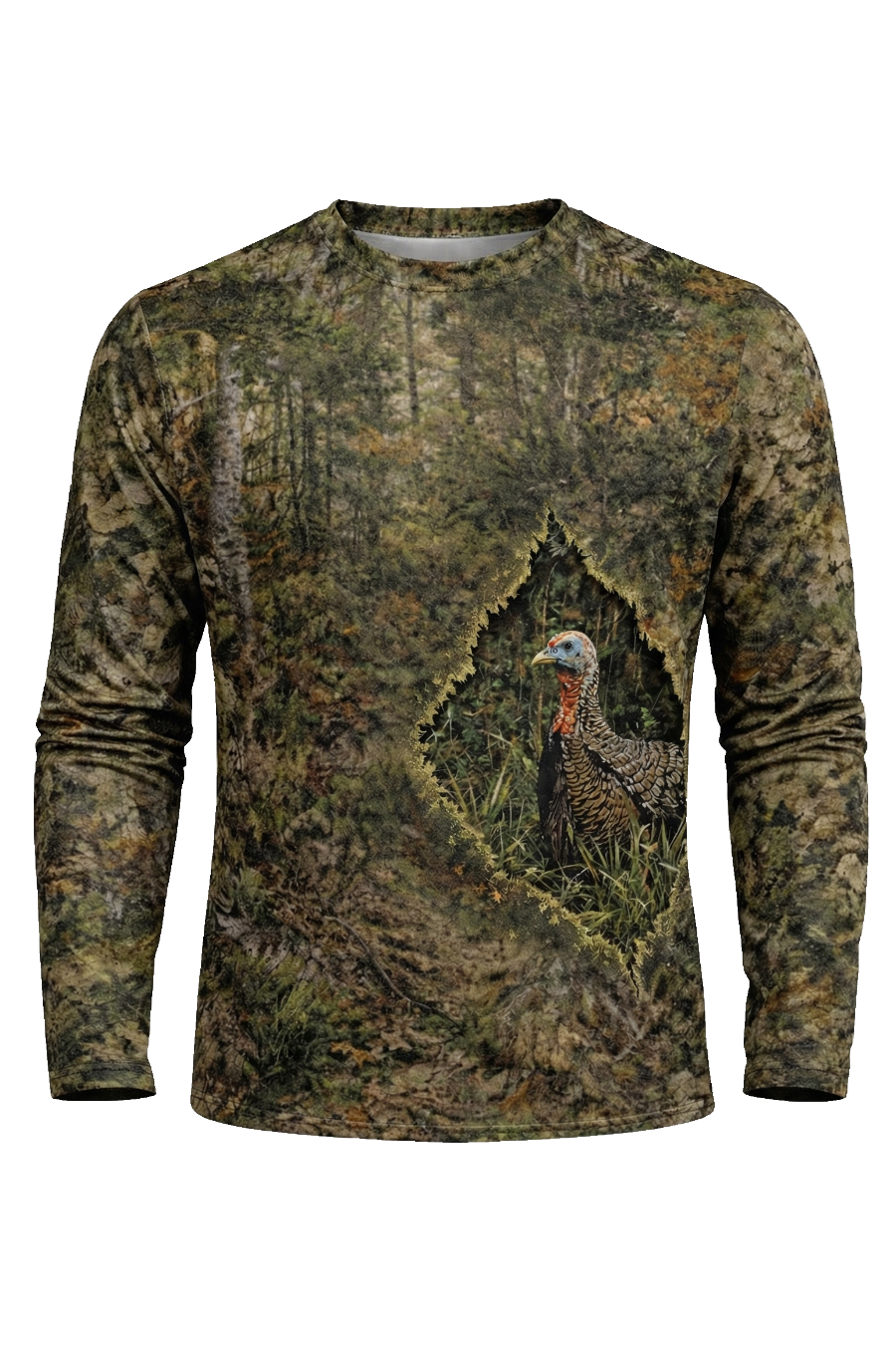 Performance Hunting Long Sleeve - Woodland Turkey - WG1T