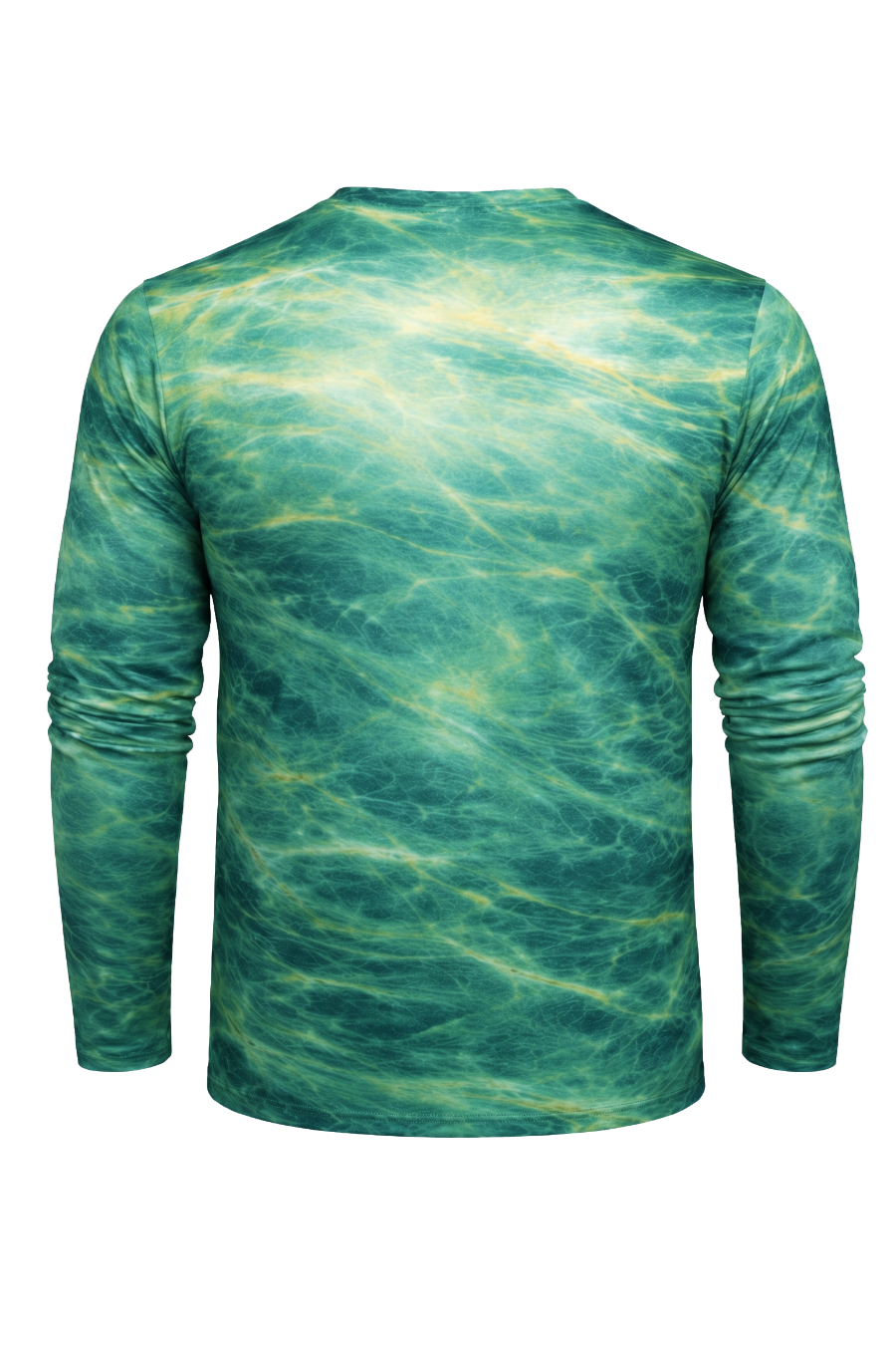 Performance Fishing Long Sleeve - Emerald Delta Bass - TBT47