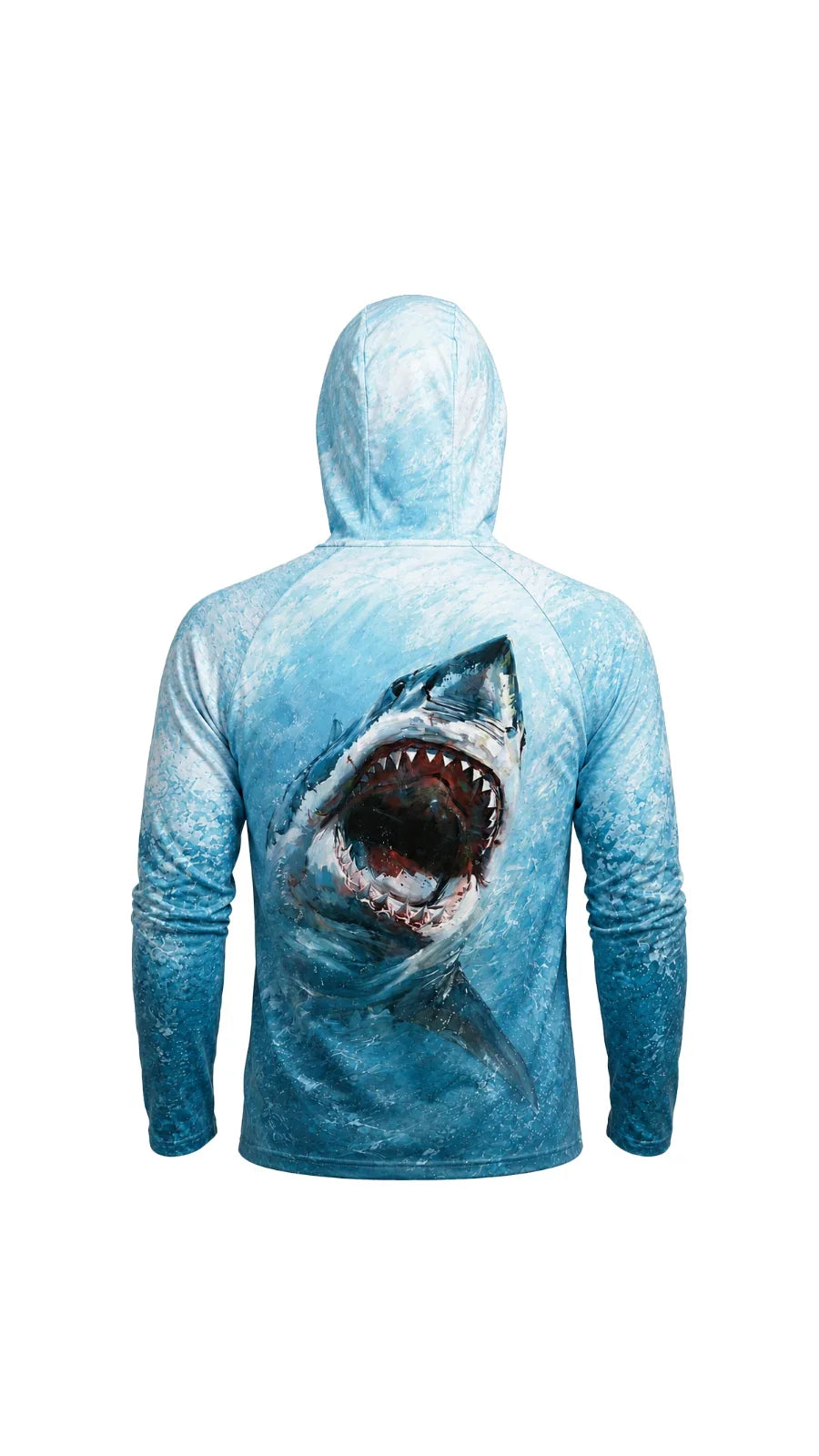 AirLite Outdoor Sun Hoodie - Great White Surge - MHL37