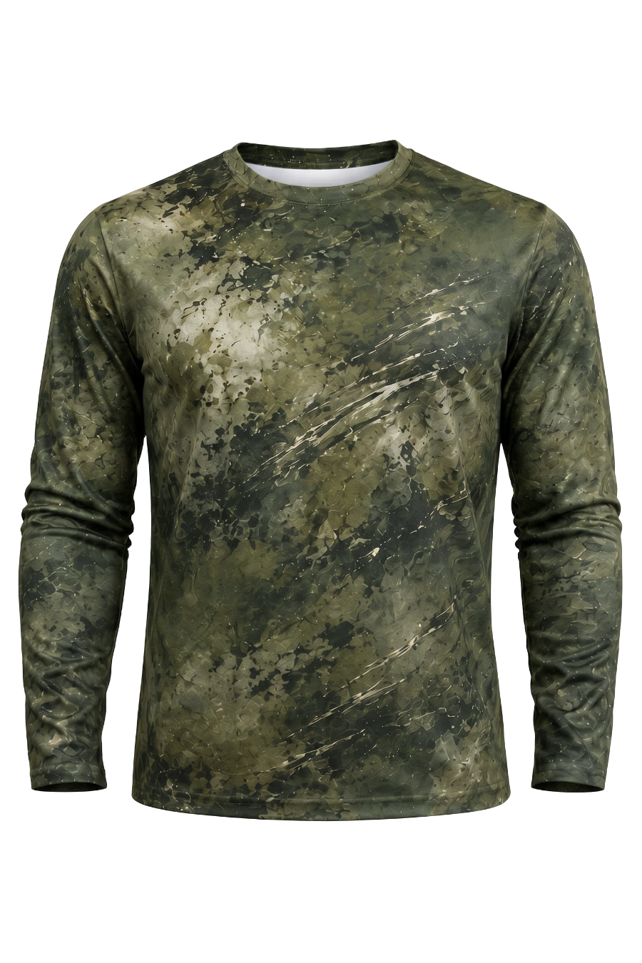 Performance Fishing Long Sleeve - Dragon Moss Rainbow - TBT117