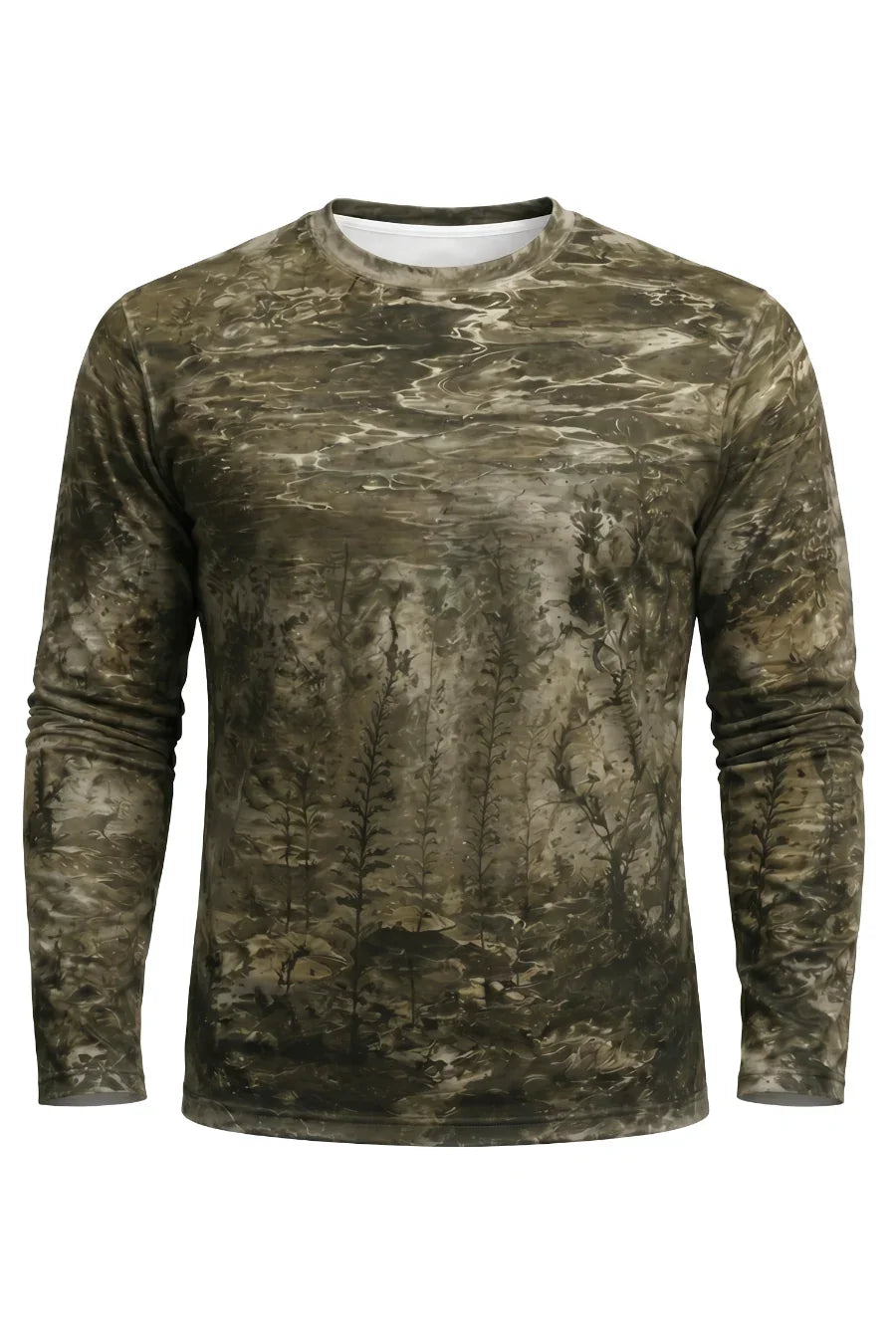 Performance Fishing Long Sleeve - Ghost Reed Musky - AOF34
