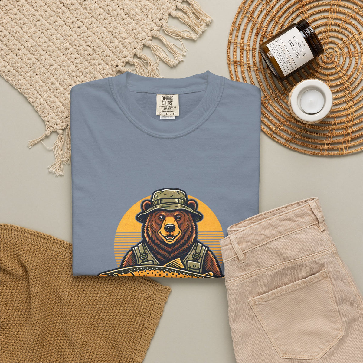 Bear's King Salmon Catch T-Shirt