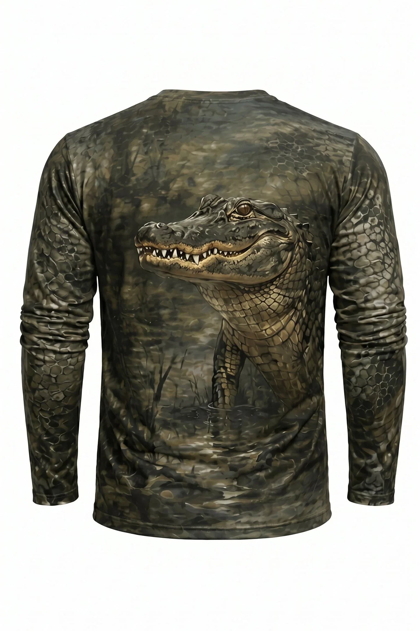 Performance Outdoor Long Sleeve - Bayou Gatorrrrr - AOF122