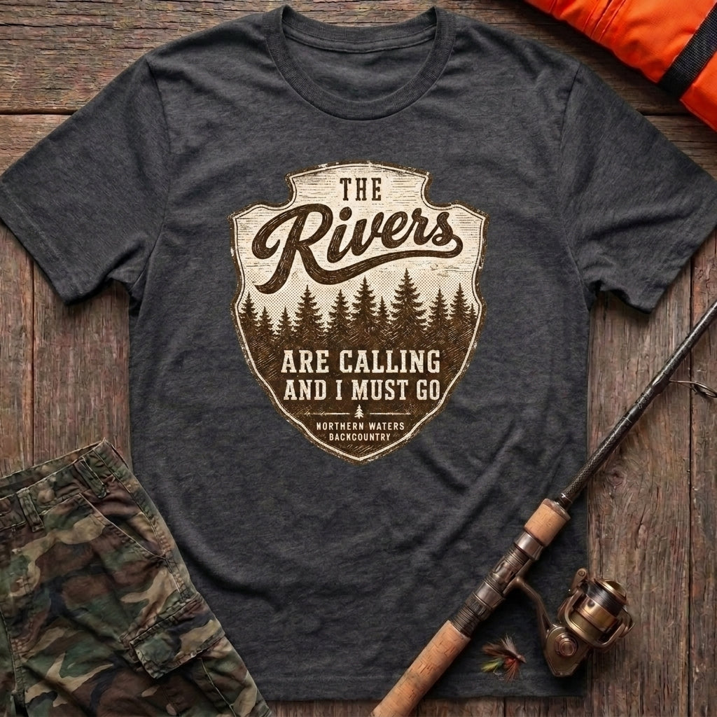 Where Rivers Call Backcountry T-Shirt