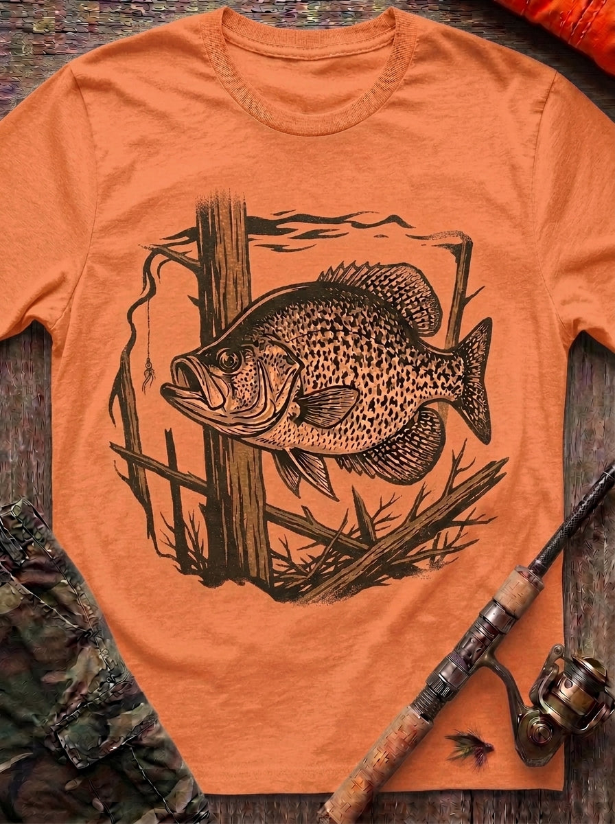 Crappie Timber Haven Fishing T-Shirt