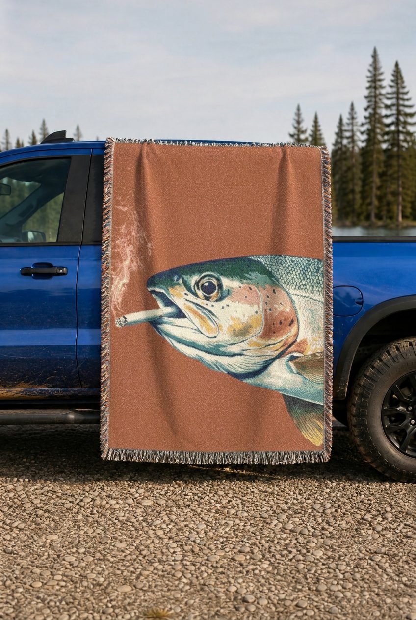 WB0002K woven blanket lifestyle mockup 02