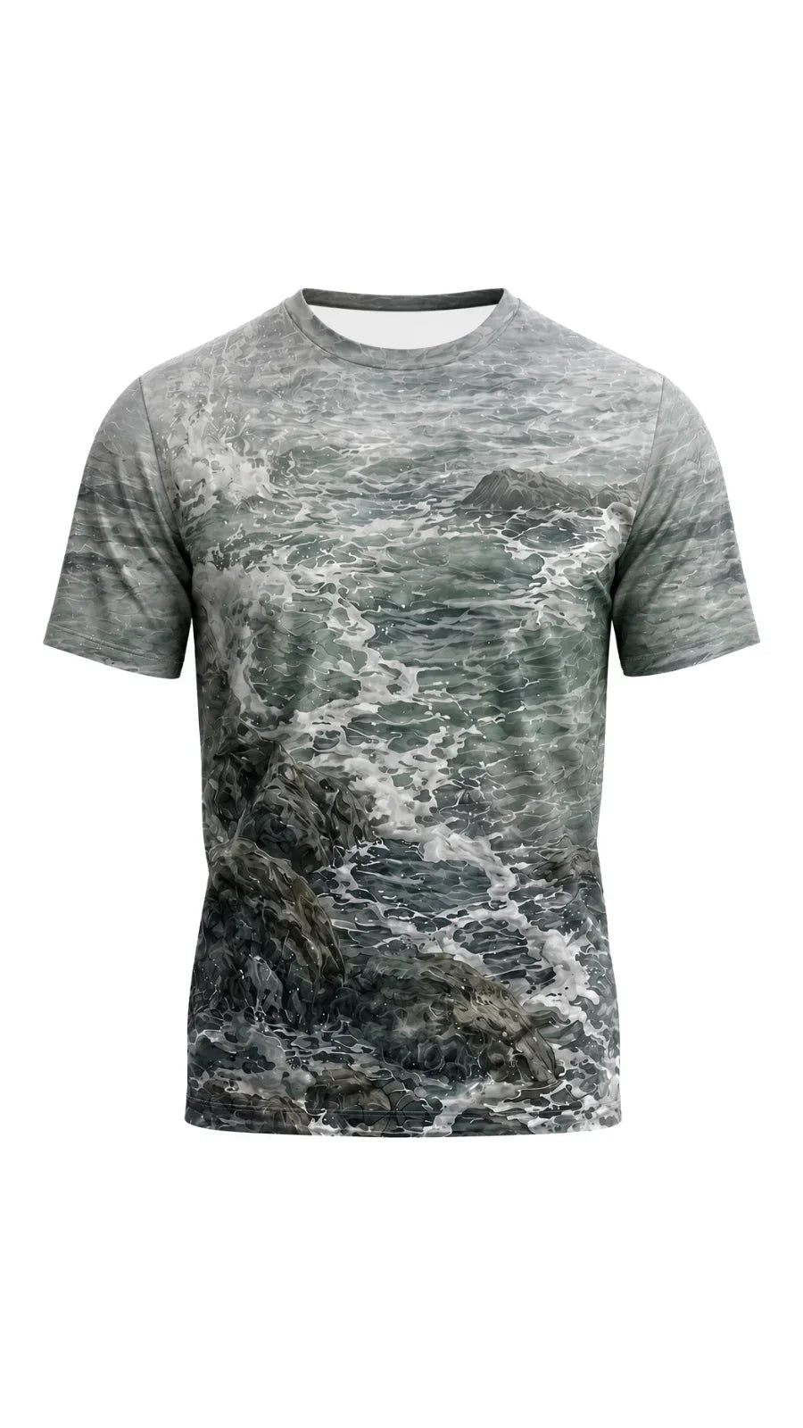 Pro Fishing Short Sleeve - Surge Striped Bass - AOS82 image 6