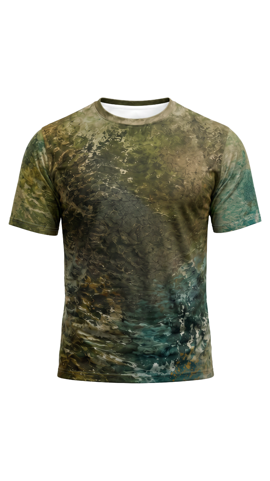 Pro Fishing Short Sleeve - Swamp Jaw - AOS98 image 6