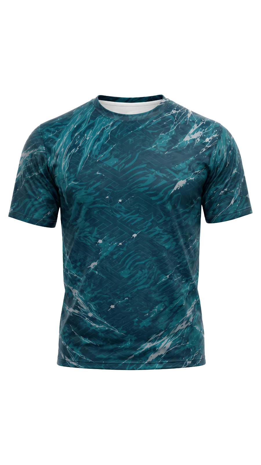 Pro Fishing Short Sleeve - Abyss Surge Shark - AOS101 image 6
