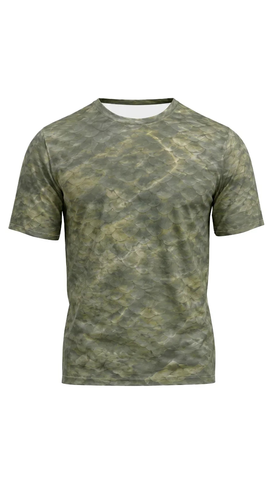 Pro Fishing Short Sleeve - Sunlit Scale Bluegill - AOS78 image 6