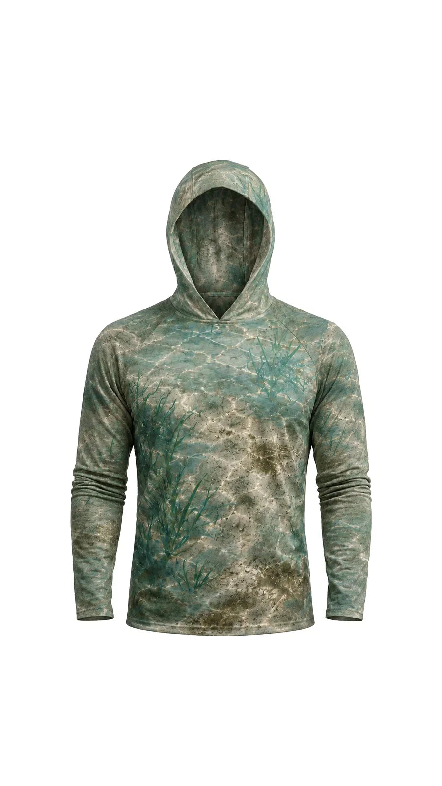 AirLite Fishing Sun Hoodie - Clear Flats Redfish Hunt - MHL47 image 6