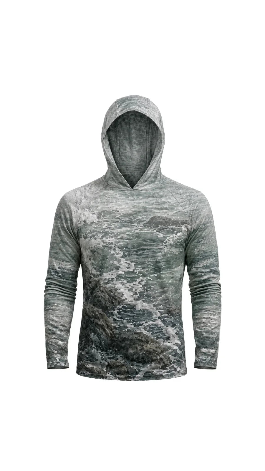 AirLite Fishing Sun Hoodie - Surge Striped Bass - MHL38 image 6