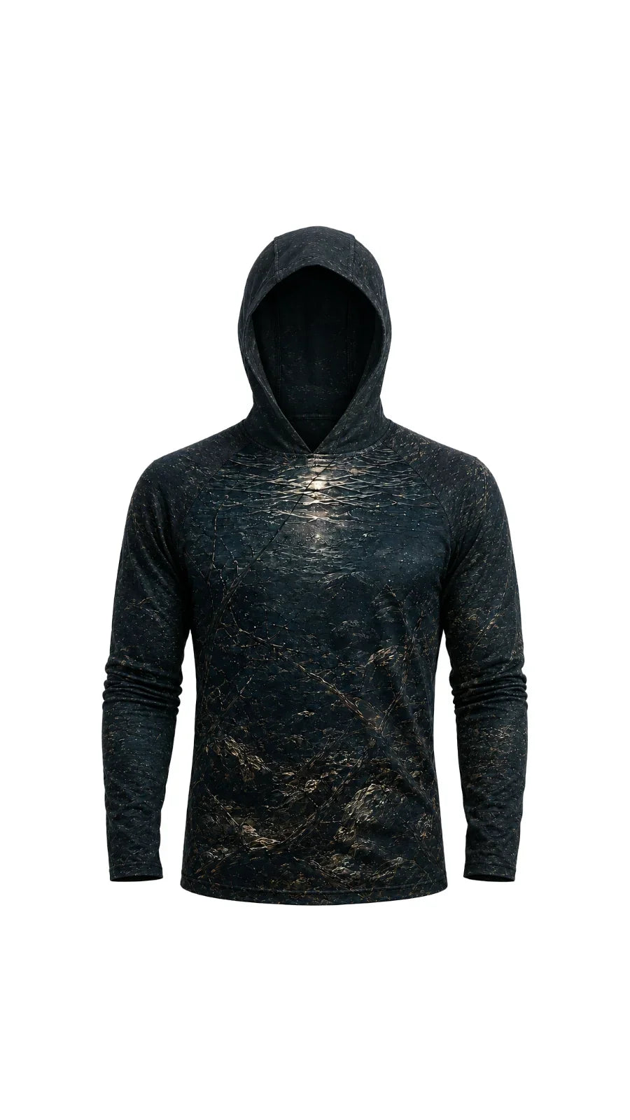 AirLite Fishing Sun Hoodie - Nightfall Timber Walleye - MHL40 image 6