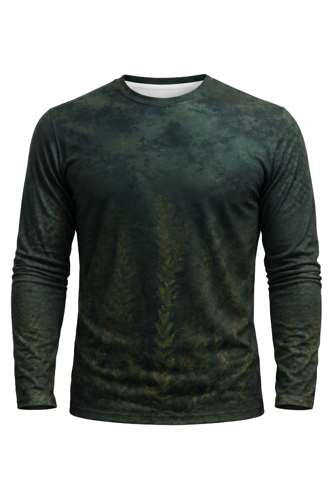 Performance Fishing Long Sleeve - Bass Timber Strike - AOF45 mockup opposite side
