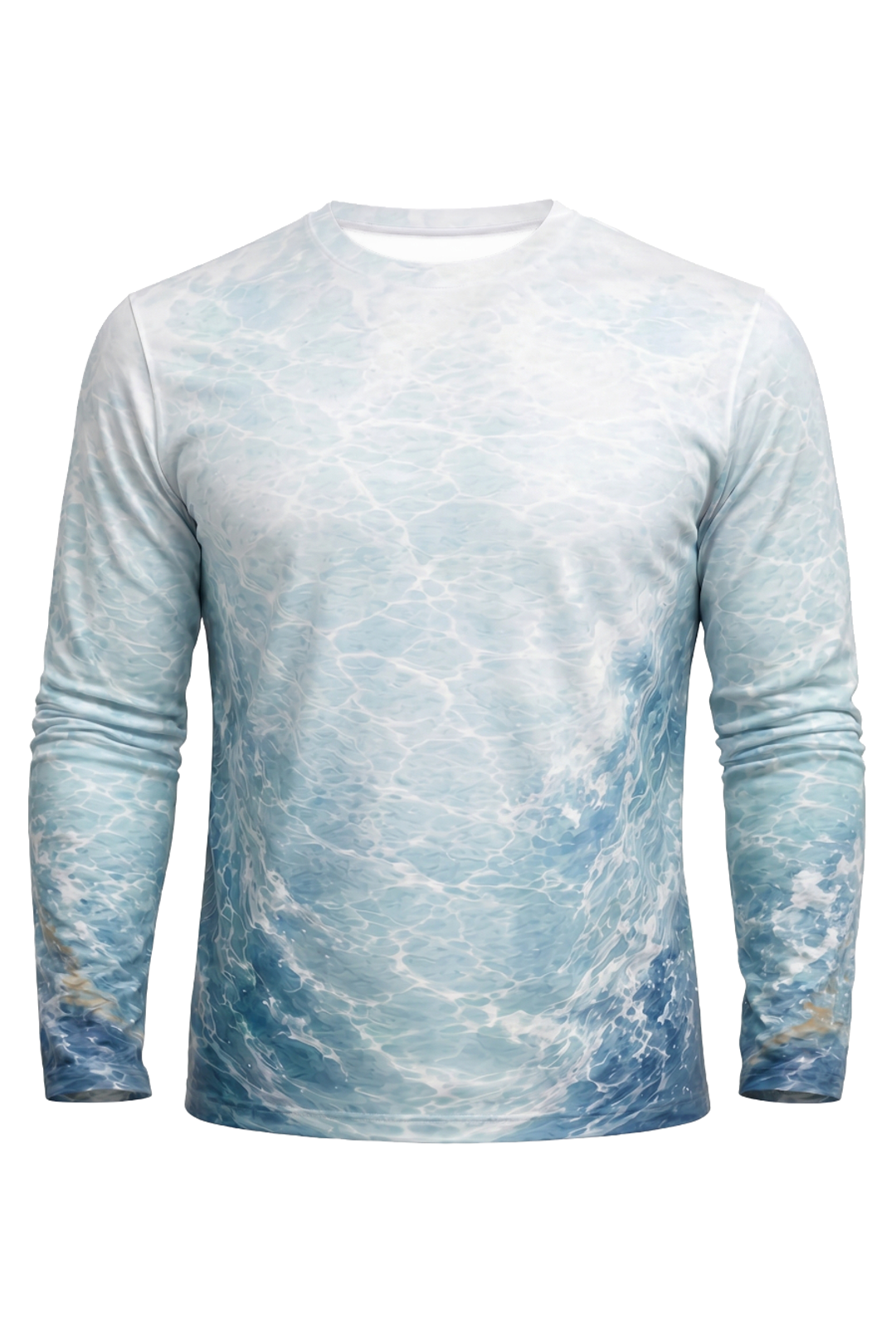 Performance Fishing Long Sleeve - Blue Surge Marlin - AOF113 mockup opposite side