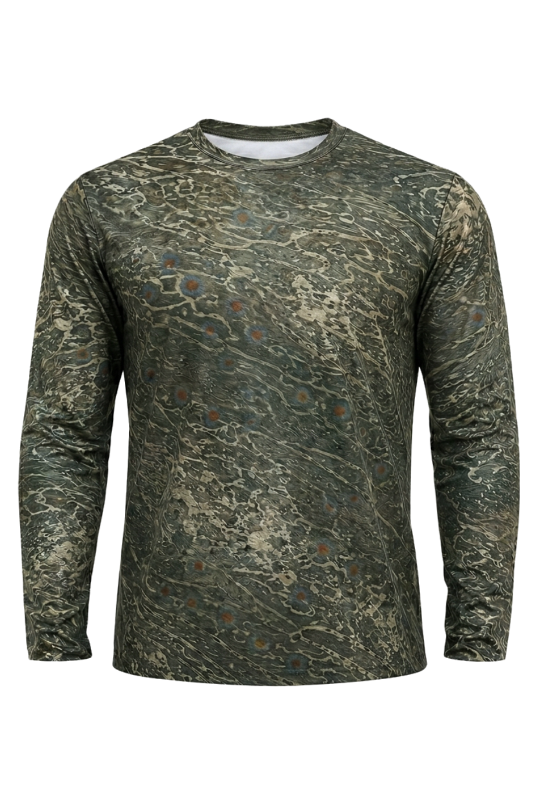 Performance Fishing Long Sleeve - Brook Trout Current Camo - RT15 mockup opposite side