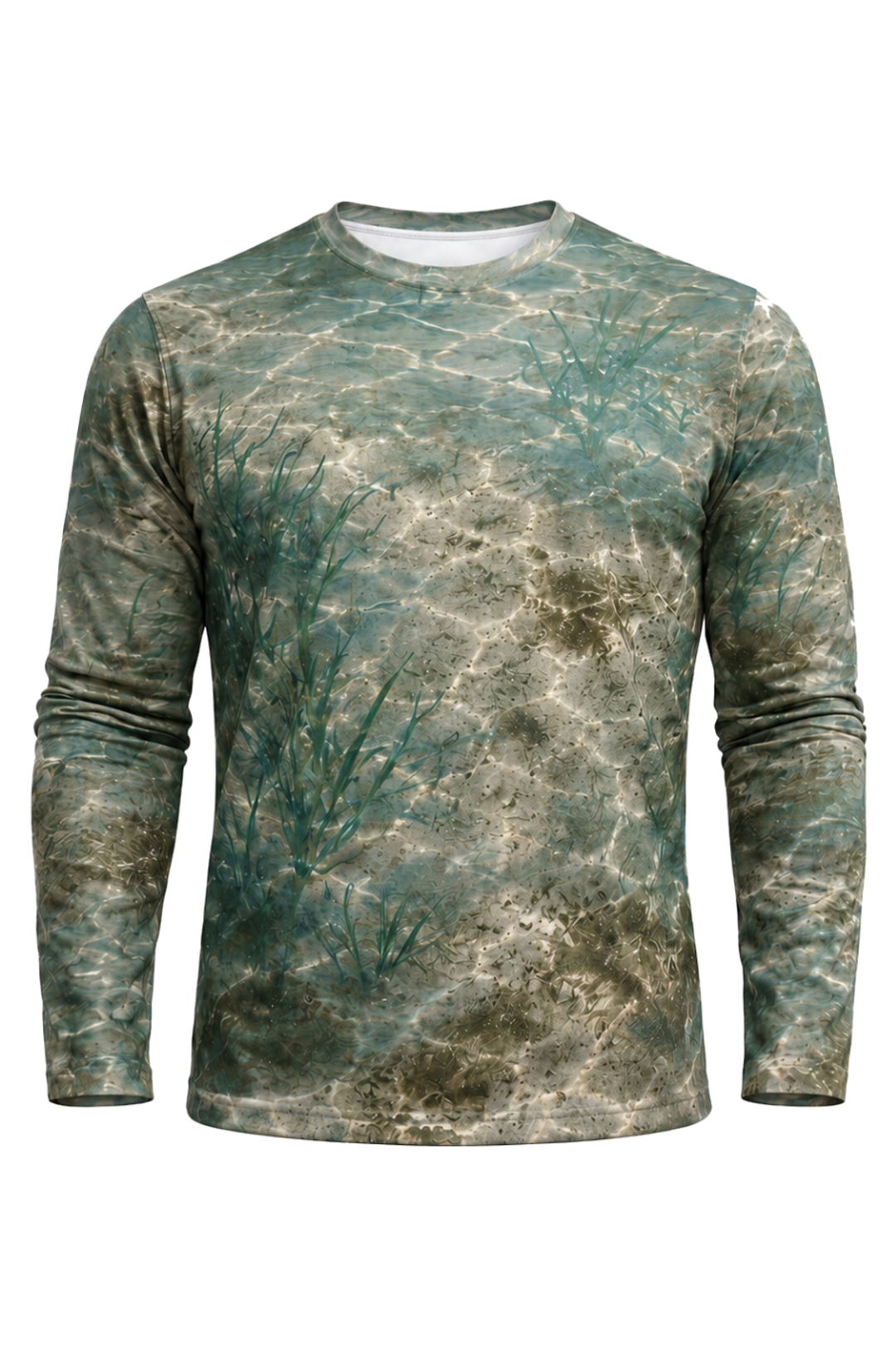 Performance Fishing Long Sleeve - Clear Flats Redfish Hunt - RRF02 mockup opposite side