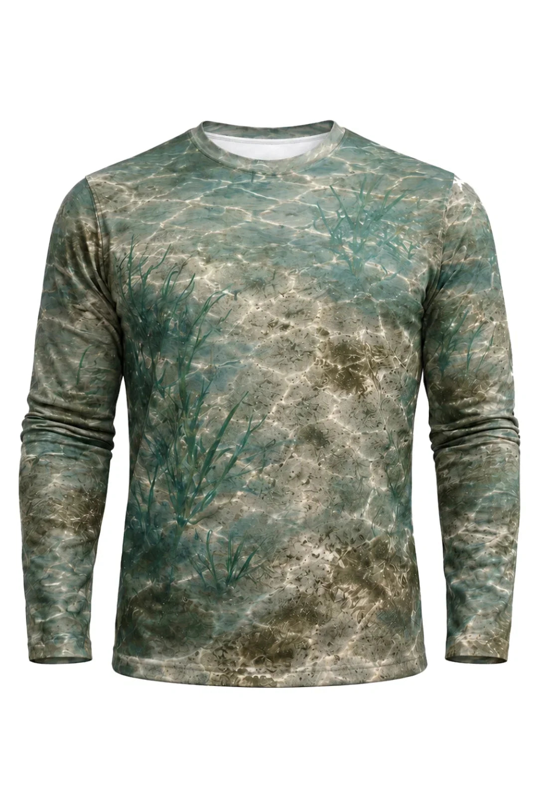 Performance Fishing Long Sleeve - Clear Flats Redfish Hunt - RRF02 mockup opposite side