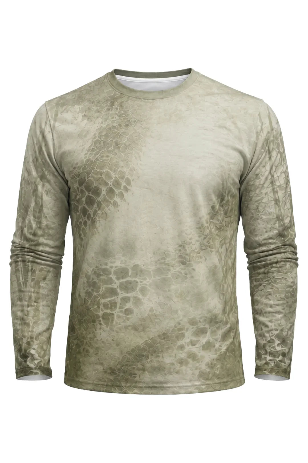 Performance Fishing Long Sleeve - Dark Swamp Gator - AOF93 mockup opposite side