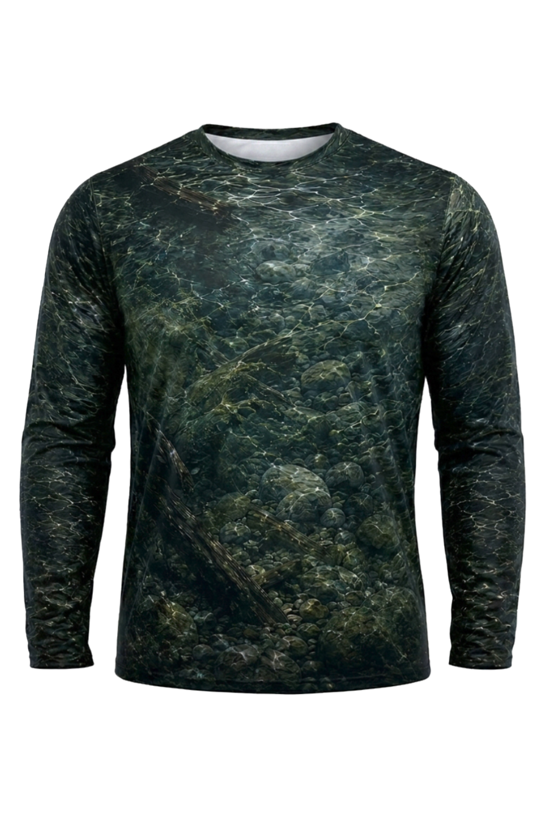 Performance Fishing Long Sleeve - Deep River Brook - TBT173 mockup opposite side