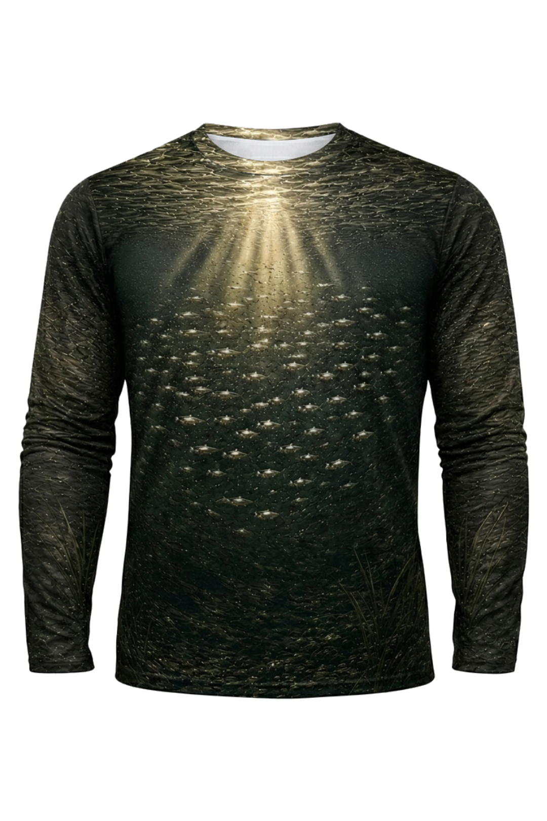 Performance Fishing Long Sleeve - Dock Light Speckled Trout - RT04 mockup opposite side