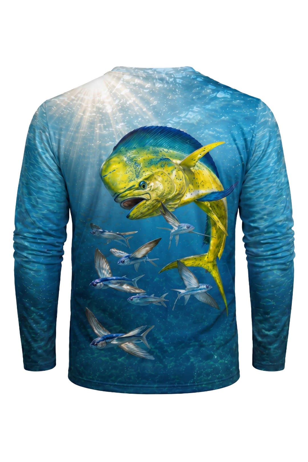Performance Fishing Long Sleeve - Mahi Bluewater Chase - AOF121 image 5