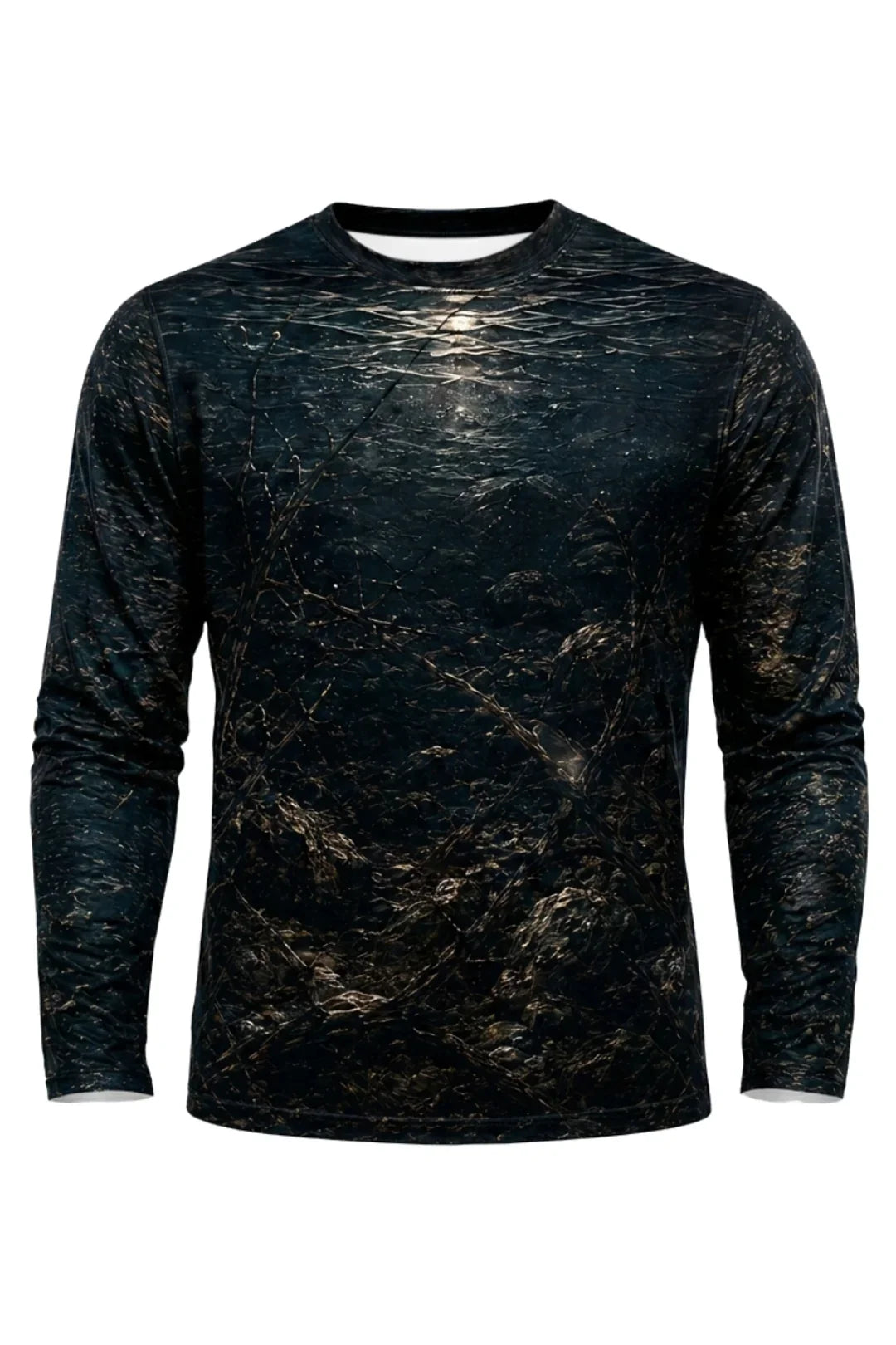Performance Fishing Long Sleeve - Nightfall Timber Walleye - TBT181 mockup opposite side