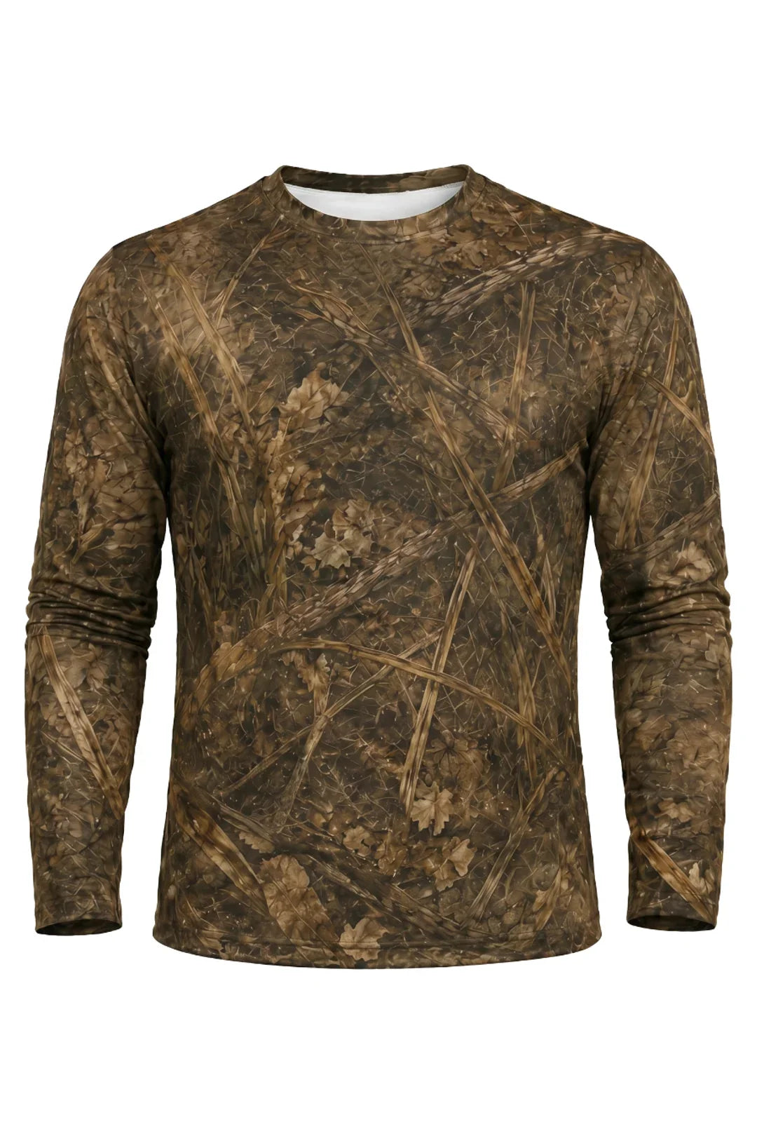 Performance Fishing Long Sleeve - Redfish Copper Tide Edge - AOF29 mockup opposite side