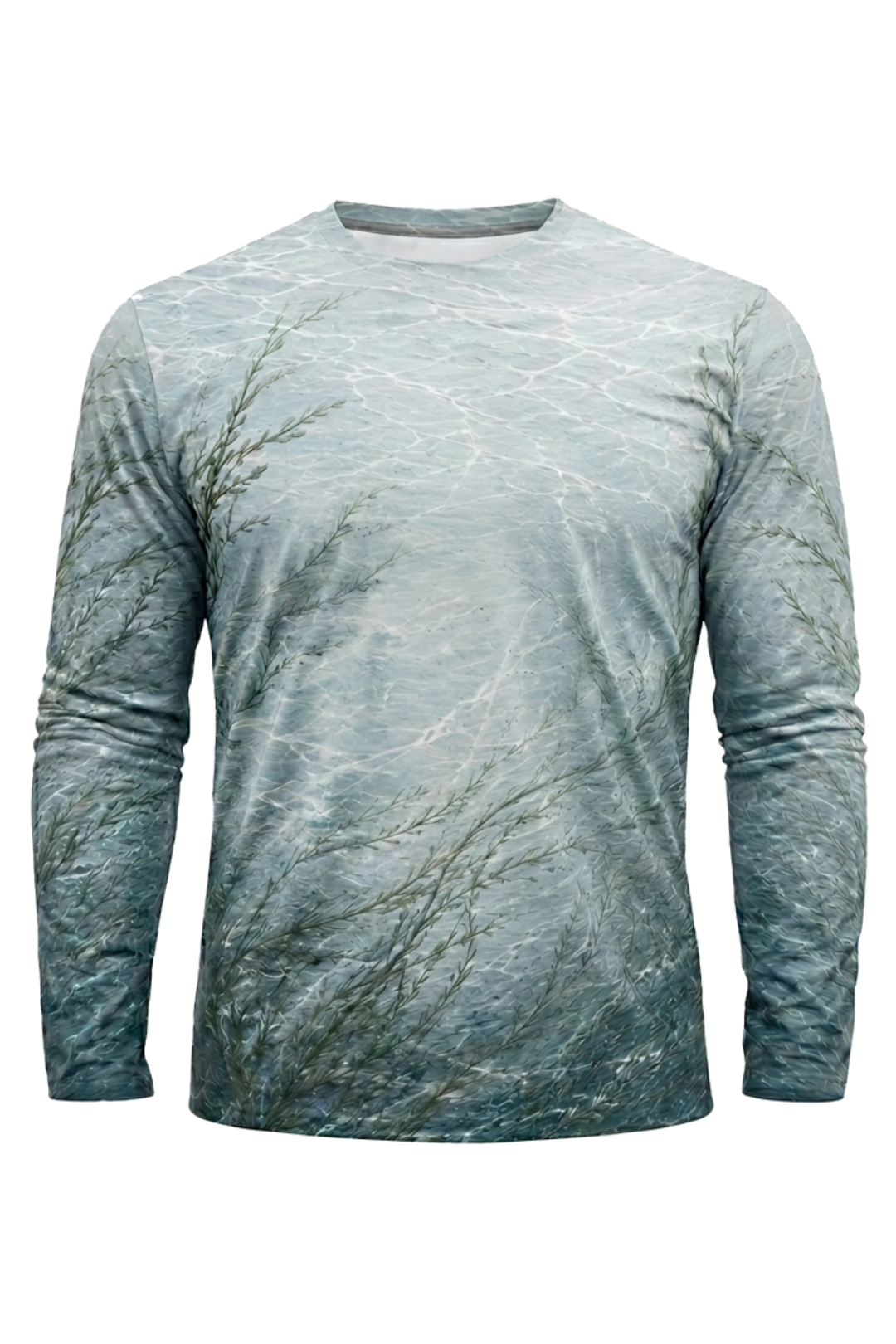 Performance Fishing Long Sleeve - Shallow Weedbed Muskie - TBT196 mockup opposite side