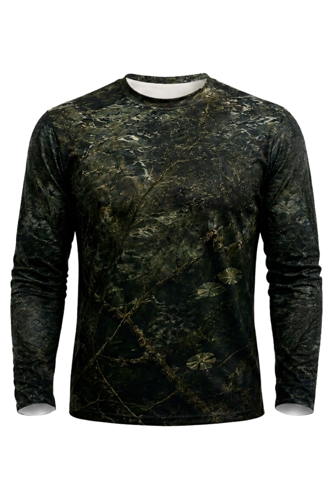 Performance Fishing Long Sleeve - Sunlit Timber Pike - TBT194 mockup opposite side