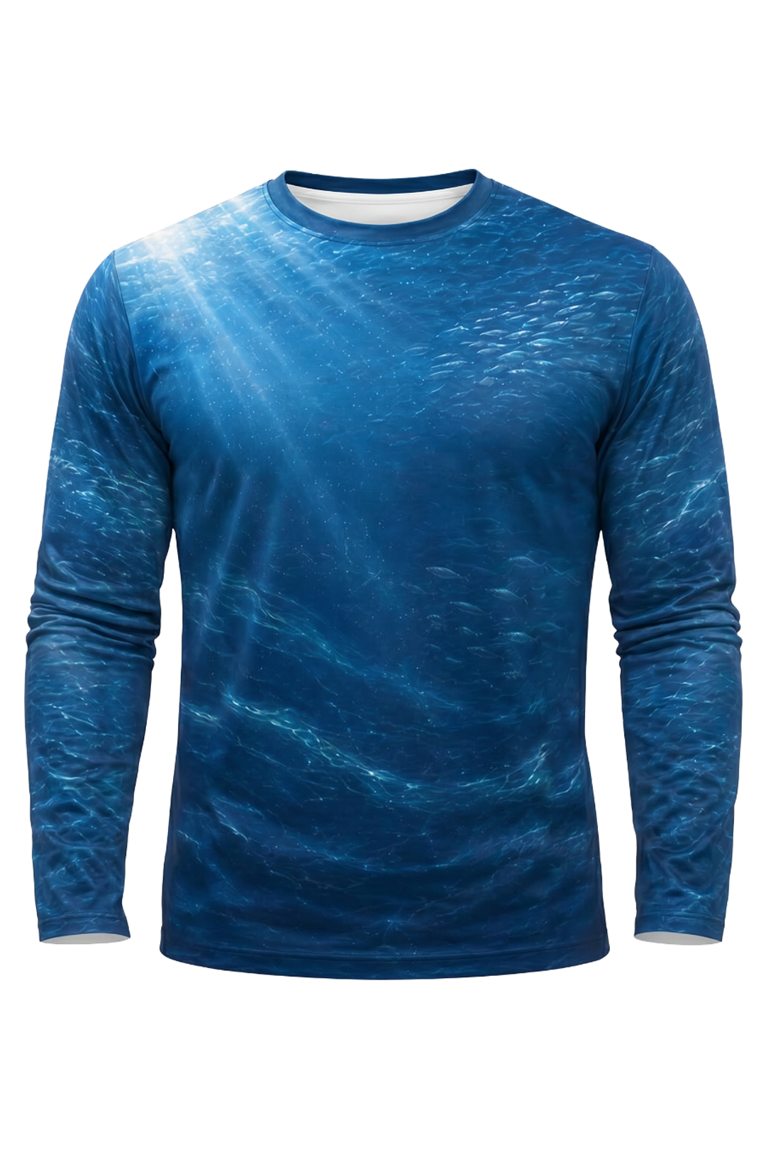 Performance Fishing Long Sleeve - Wahoo Bluewater Strike - AOF49 mockup opposite side