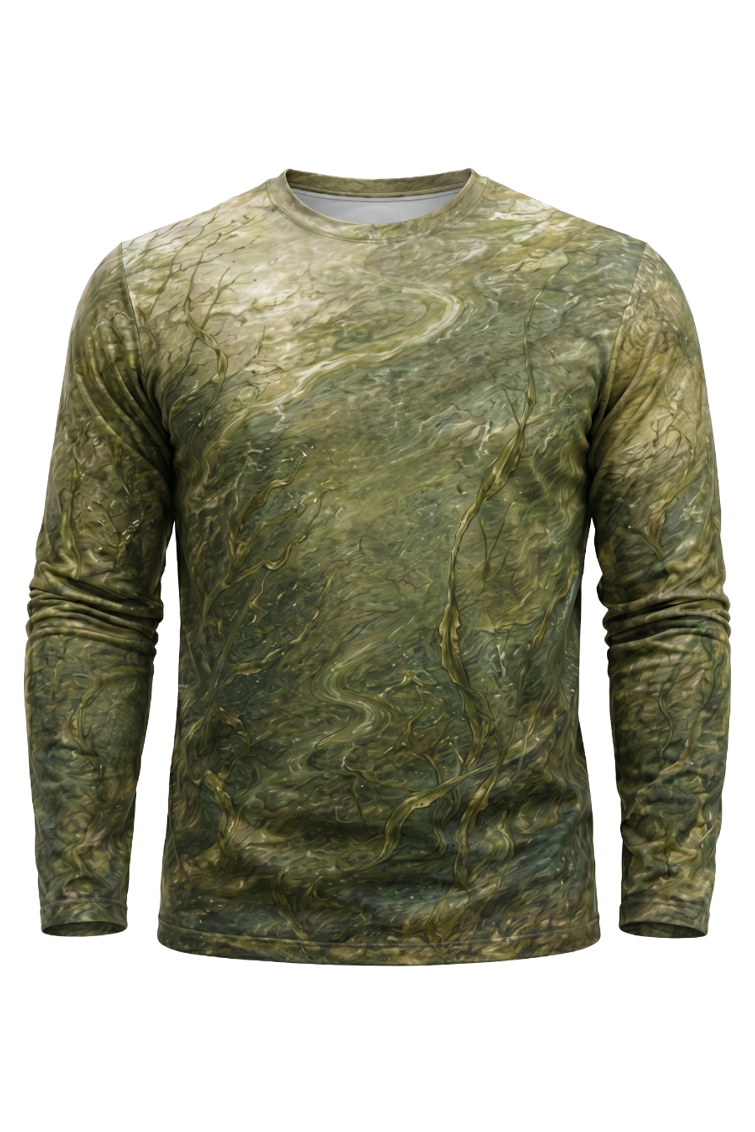 Performance Fishing Long Sleeve - Walleye Strike Current - AOF101 mockup opposite side