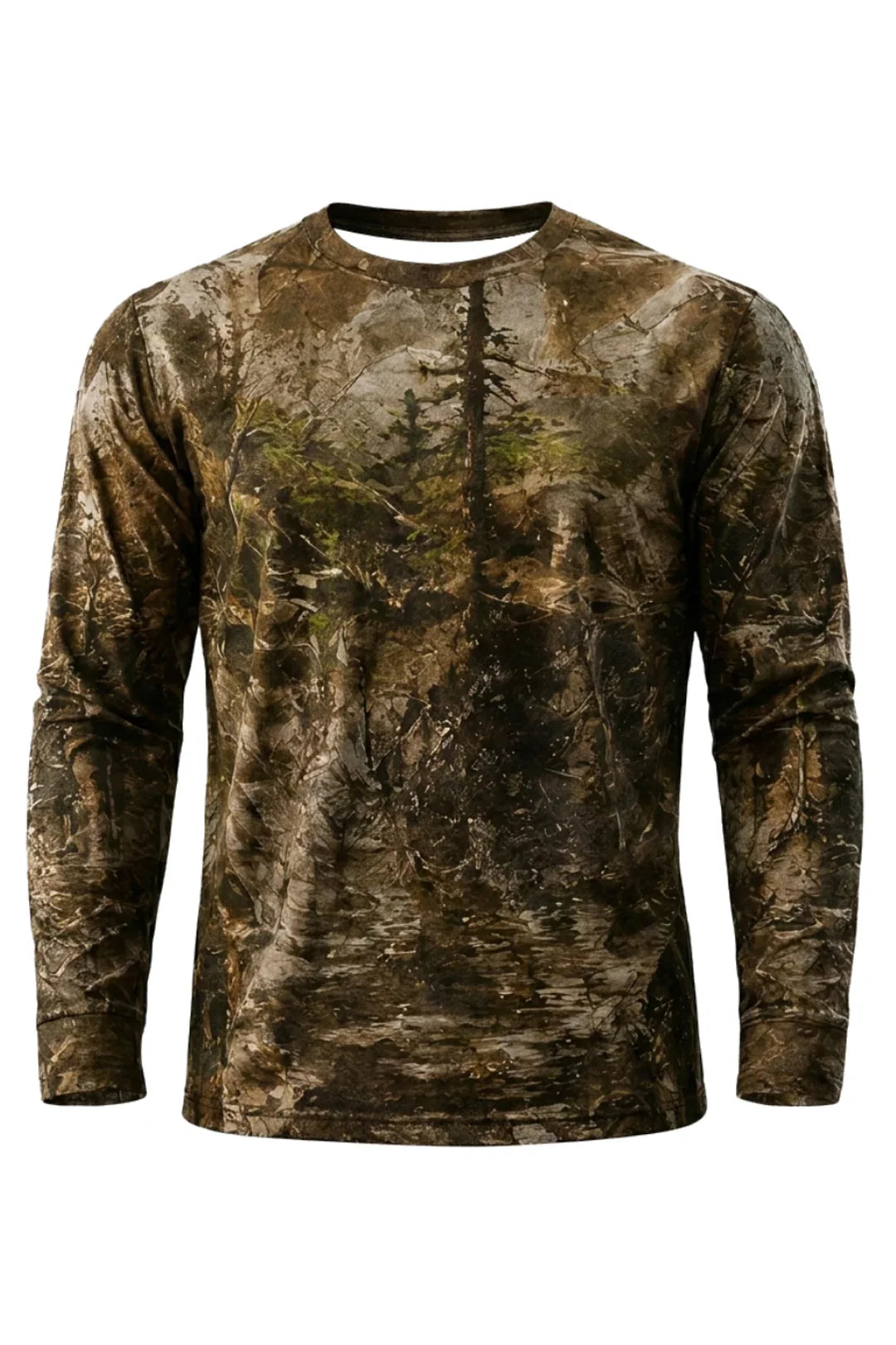 Performance Hunting Long Sleeve - Woodland Bigfoot Muskie - TBT221 image 6