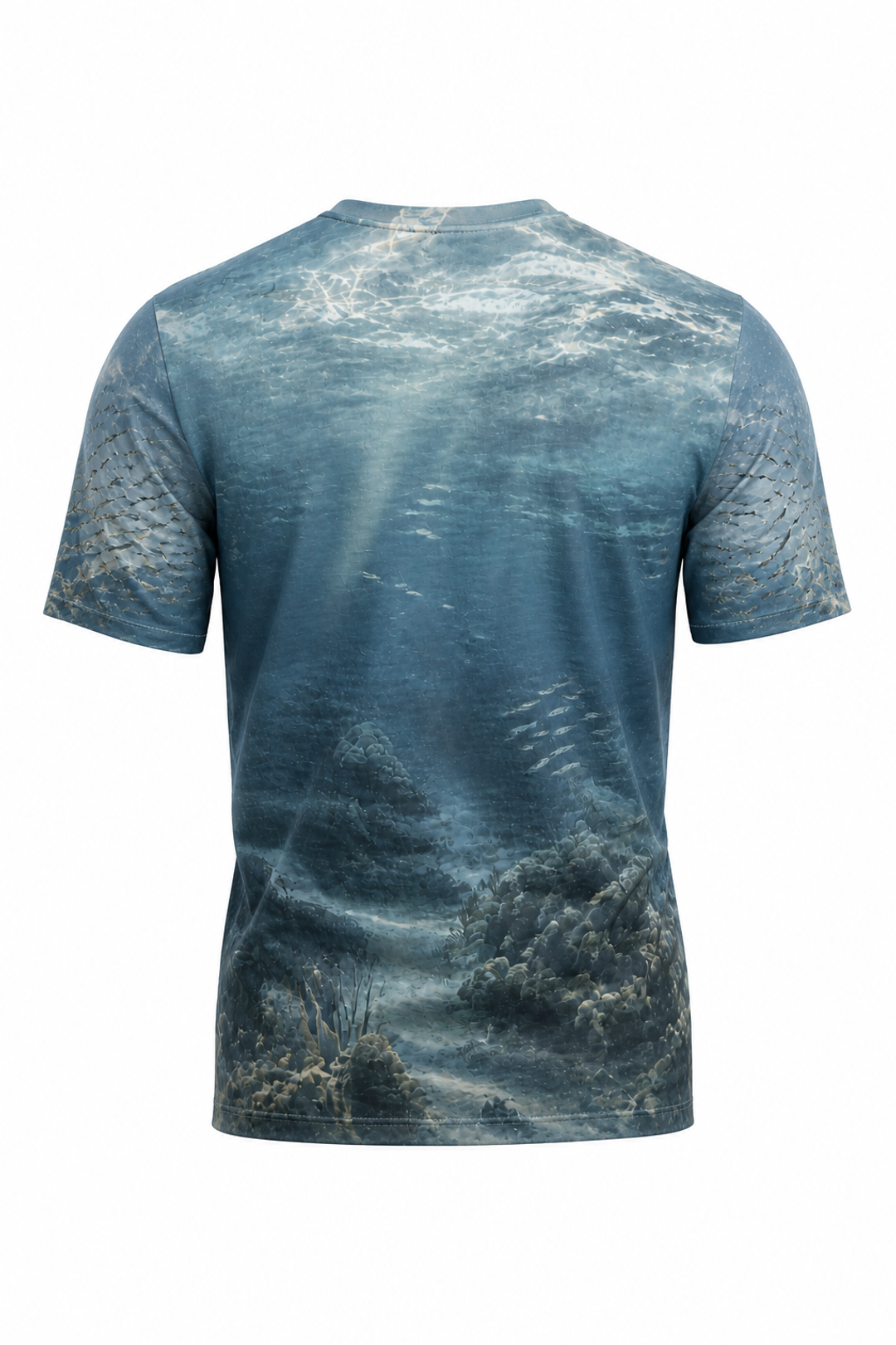 Pro Fishing Short Sleeve - Barracuda Shadow Strike - AOS03 mockup opposite side