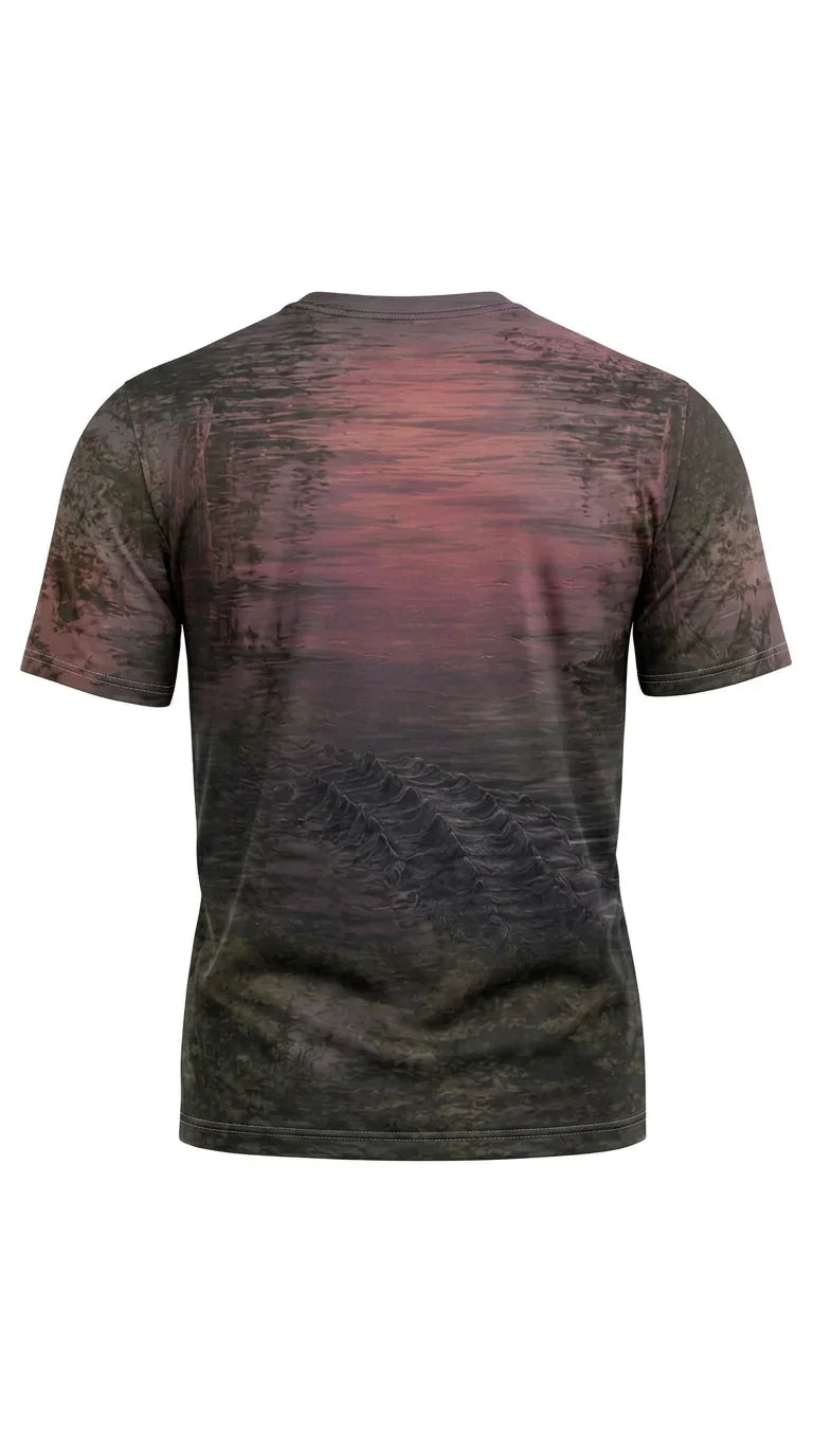 Pro Fishing Short Sleeve - Dusk Gator Watch - AOS75 image 2