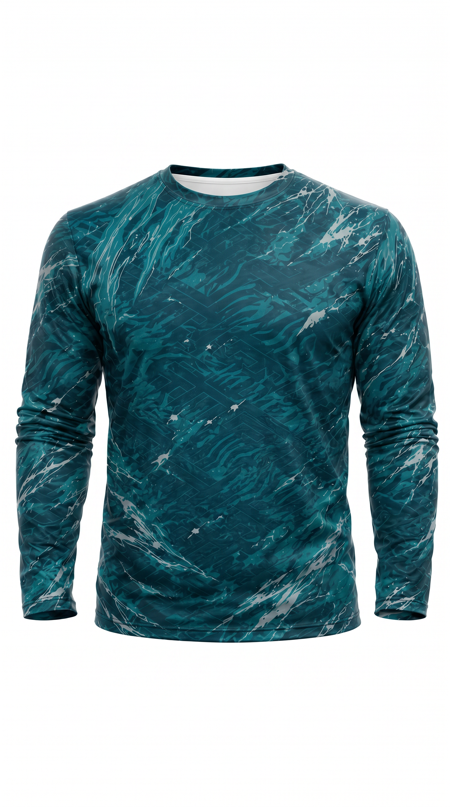 Performance Fishing Long Sleeve - Abyss Surge Shark - AOF172 image 2
