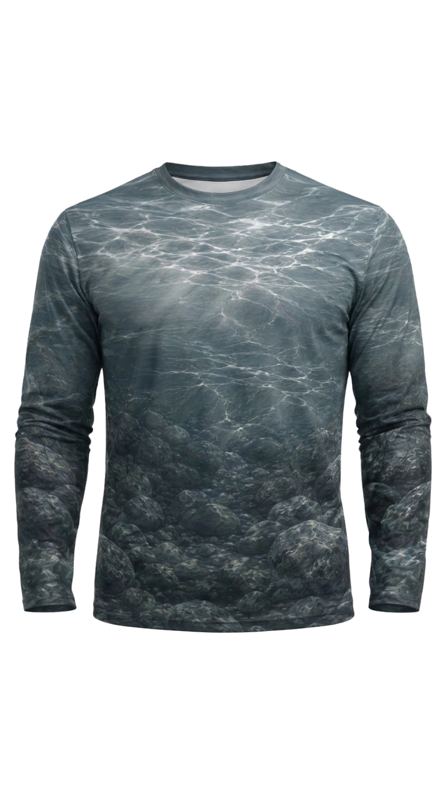 Performance Fishing Long Sleeve - Deep Rock Walleye - TBT257 image 6