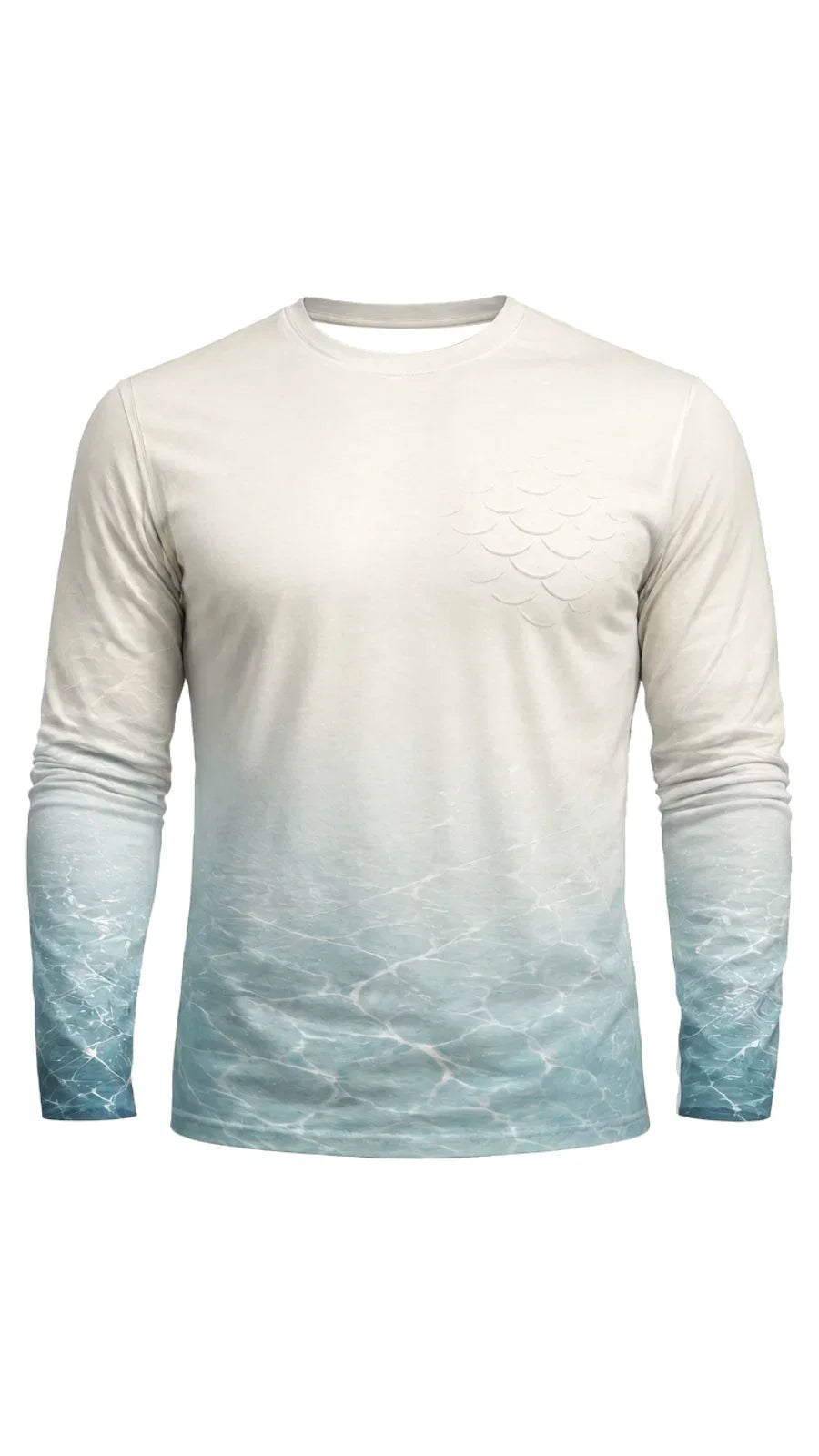 Performance Fishing Long Sleeve - Silver Breach Tarpon - TBT262 image 6
