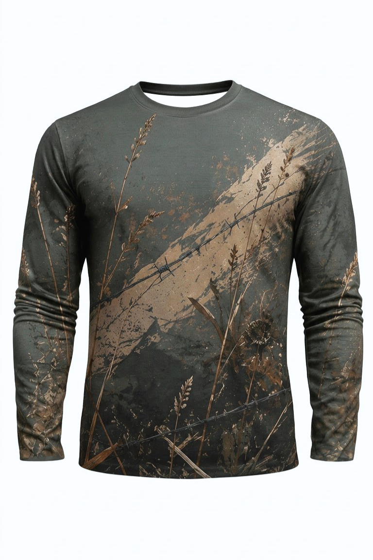 Performance Hunting Long Sleeve - Sunset Wire Dove Glide - ULS487K image 6