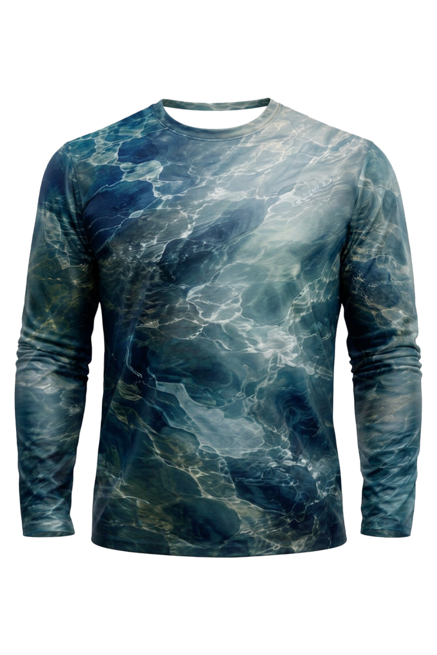 Performance Fishing Long Sleeve - Ocean Current Snook Breach - ULS498K image 6