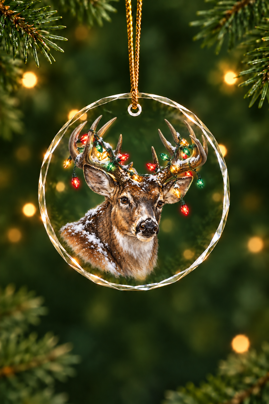 Crown of the Glowing Rack - Glass Ornament