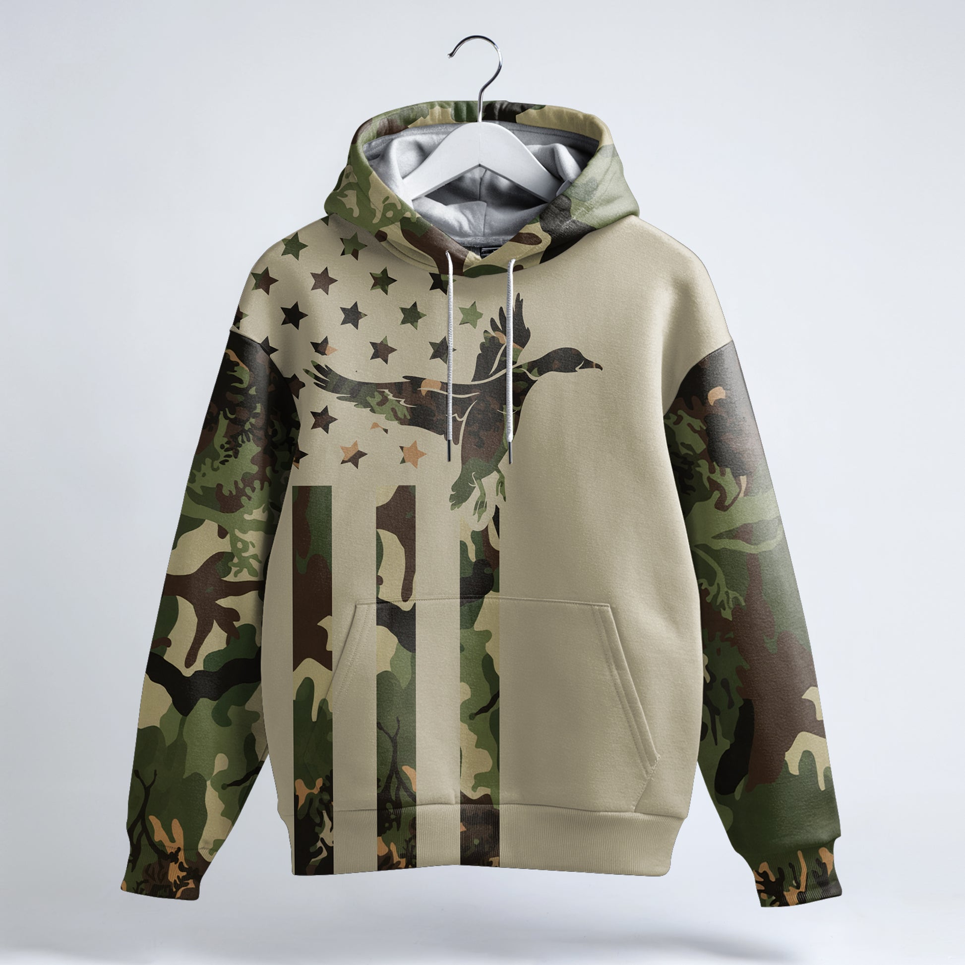 Duck Camo Hoodie Duck Hunting Pullover Shot Caller Duck Hunting Hoodie