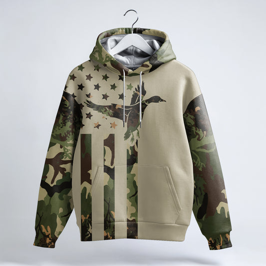 Duck Hunting Camo Hoodie – For True Waterfowl Hunters