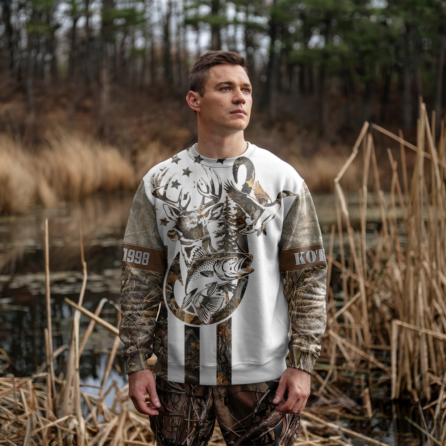 Cast & Blast Legend Personalized Unisex Sweatshirt