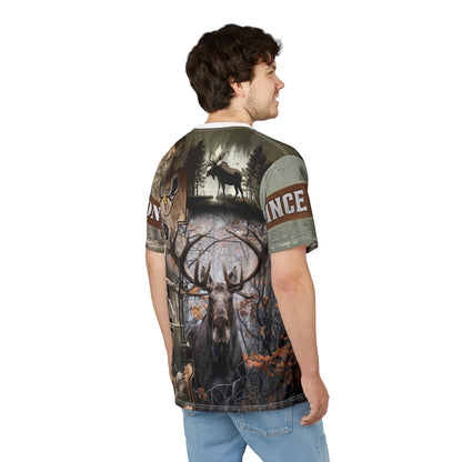 Moose Majesty Personalized Unisex Cut & Sew Tee