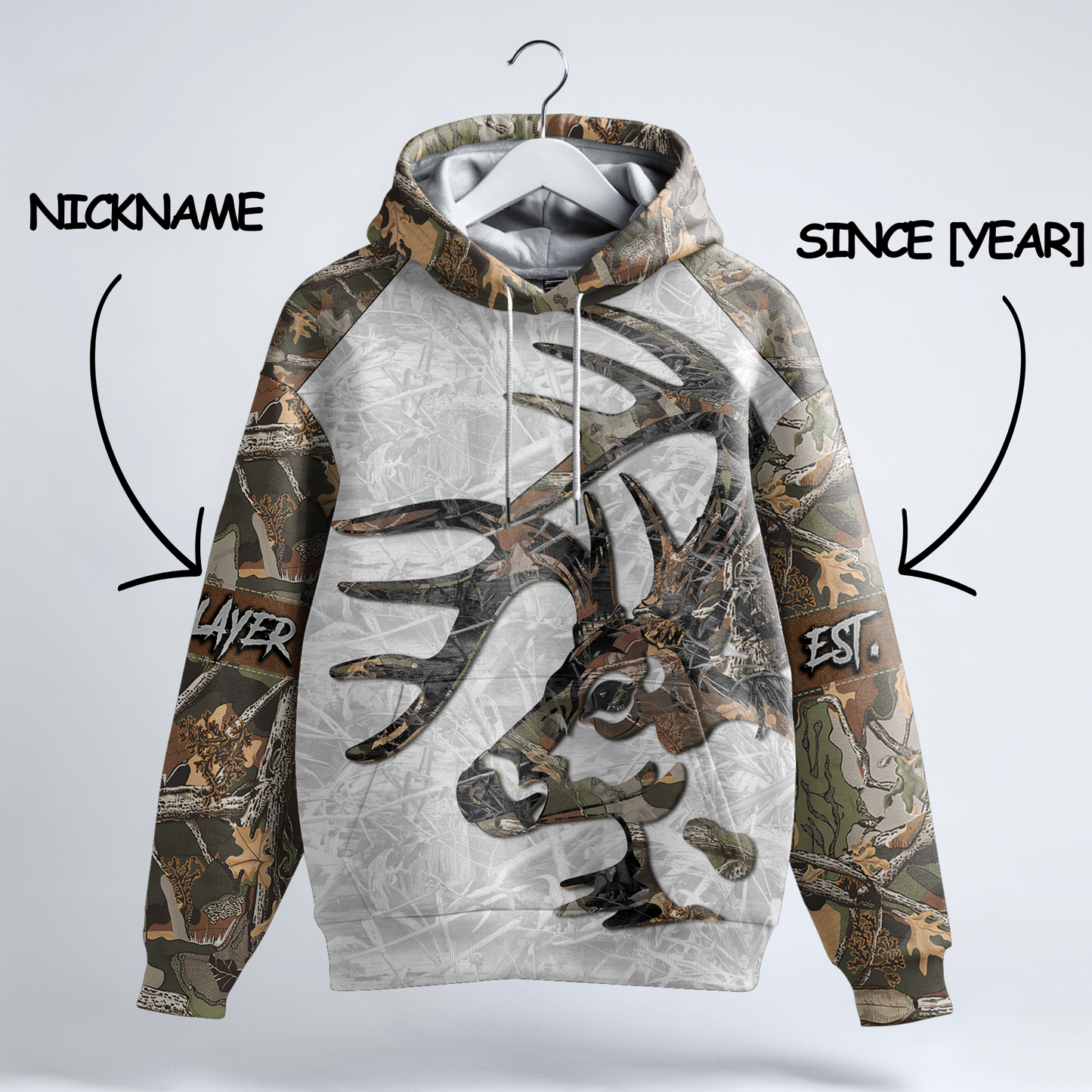 Wilderness Triple Threat Personalized Hoodie