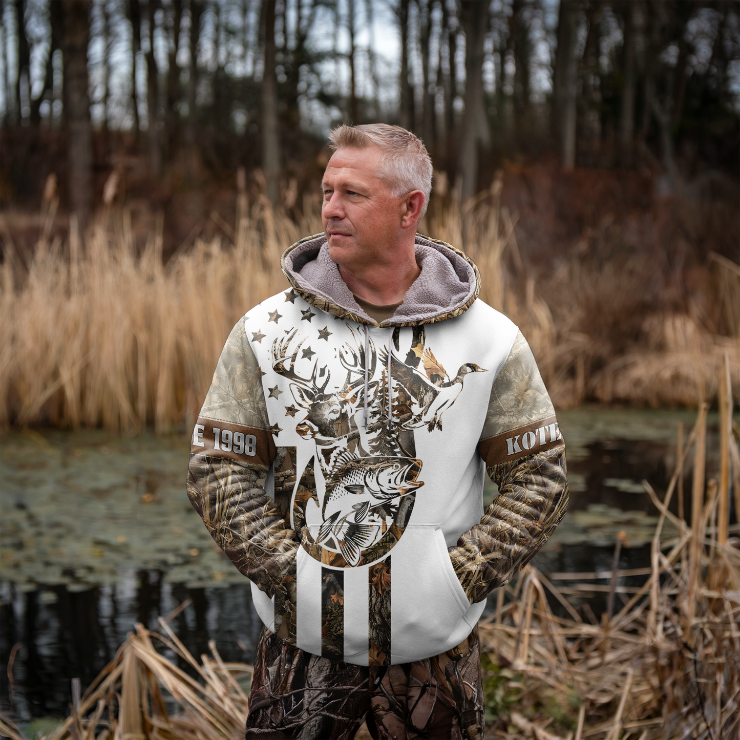 Cast & Blast Legend Personalized Unisex Hoodie