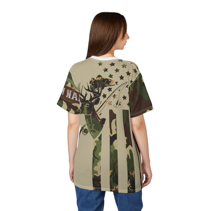 Stars & Stripes Outdoors Personalized Unisex Cut & Sew Tee