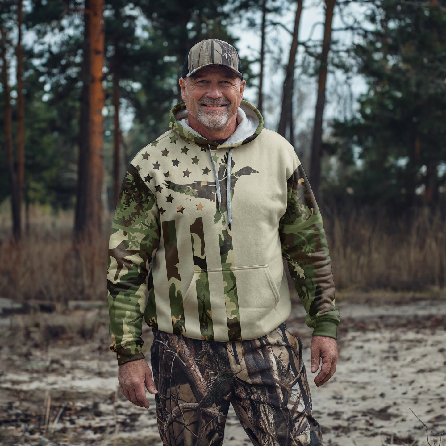 Duck Hunting Hoodie - Stay Warm & Blend In Outdoors